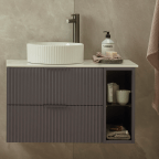 Add Texture and Elegance to Your Bathroom with Tavistock Fluted Vanity Units
